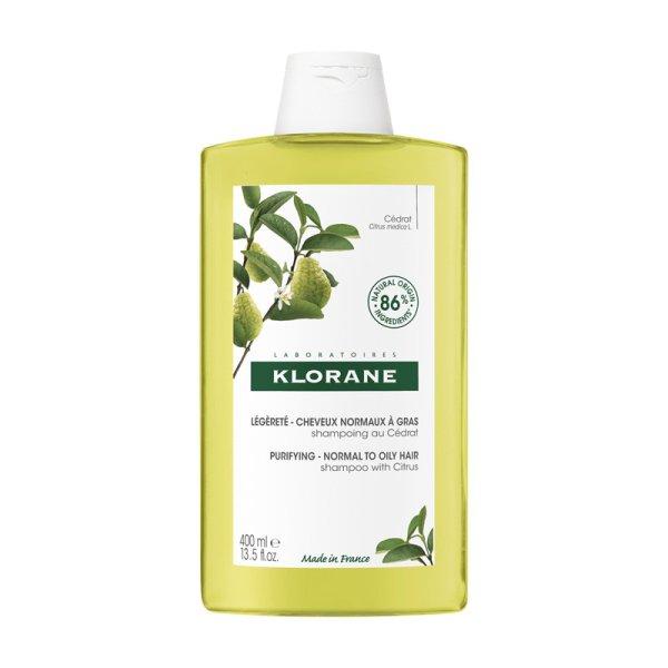 Klorane Sampon férfiaknak normál és zsíros bőrre Citrom (Purifying Shampoo)
400 ml