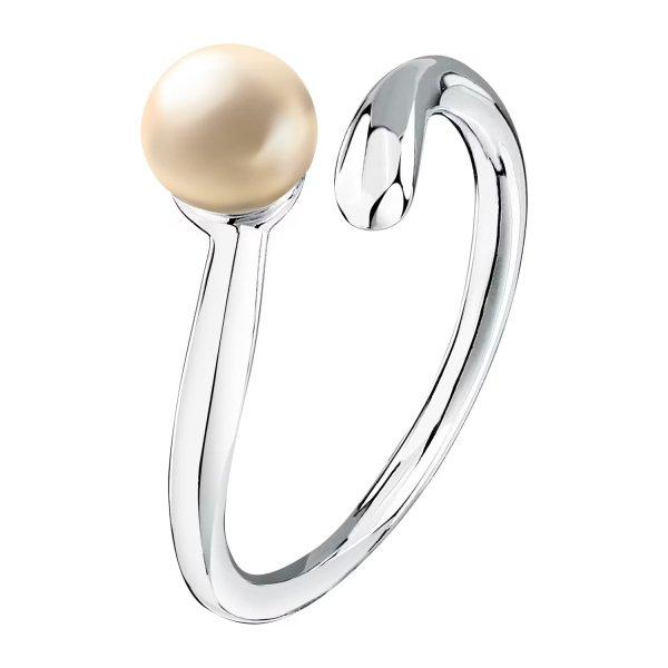 Morellato Ezüst nyitott gyűrű nőknek Pearl SXU450 56 mm