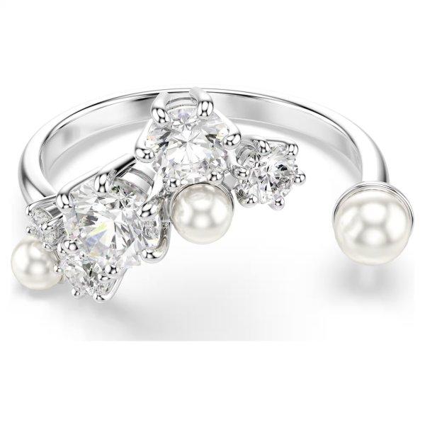 Swarovski Nyitott gyűrű kristálygyönggyel és kristályokkal Constella
5705597 52 mm