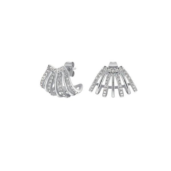 Rosefield Káprázatos acél fülbevaló Swarovski kristályokkal JECCS-J1030
