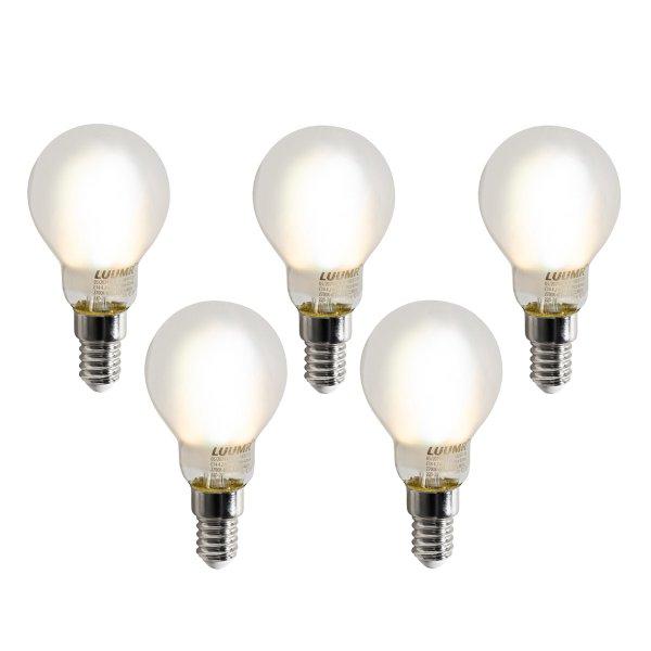 5 darabos Smart E14 LED izzó készlet P45 matt 4.2W 470 lm 2700-6500K