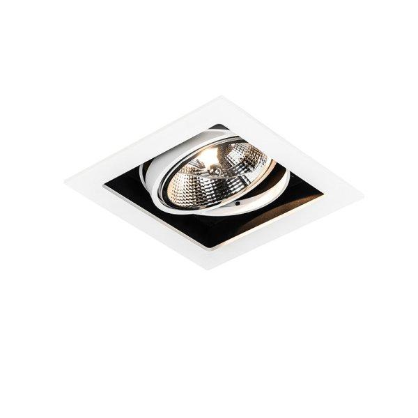 Modern beépített reflektor fehér 18 cm állítható - Artemis 111