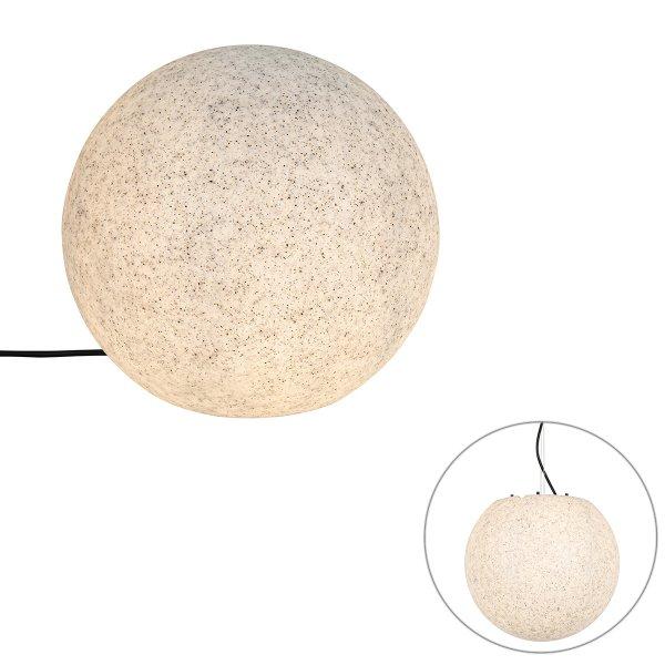 Modern kültéri lámpa szürke 35 cm IP65 - Nura