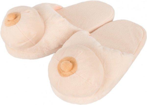 Plush Nippels papucs mellekkel