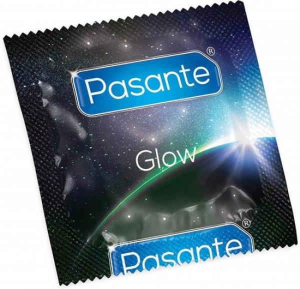 Pasante Glow – világító óvszer (1 db)