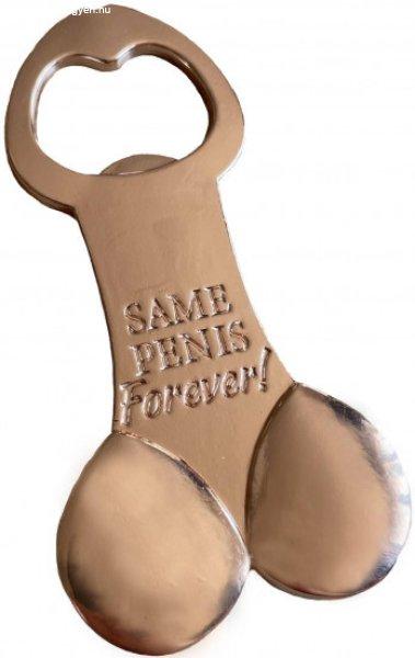 Same Penis Forever fém üvegnyitó