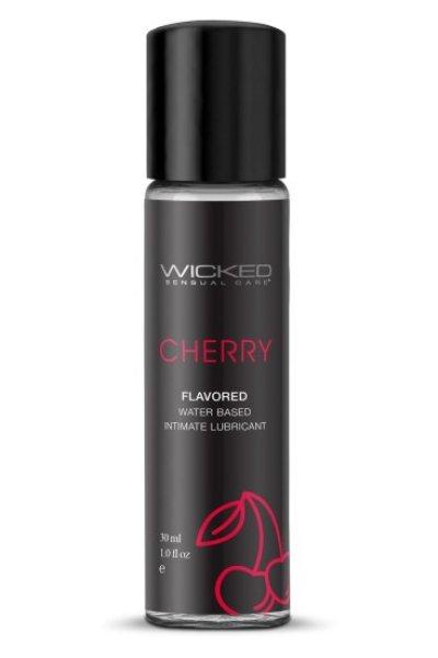 Wicked AQUA Cherry Flavored lubricant 30 ml