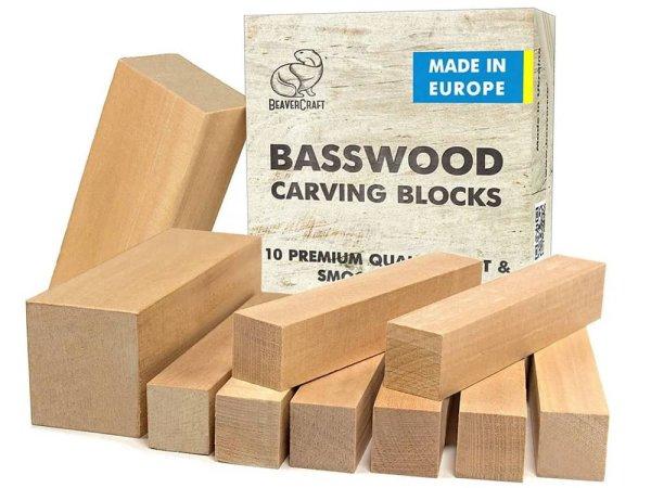 Fa BeaverCraft BW10, 10 db hársfa