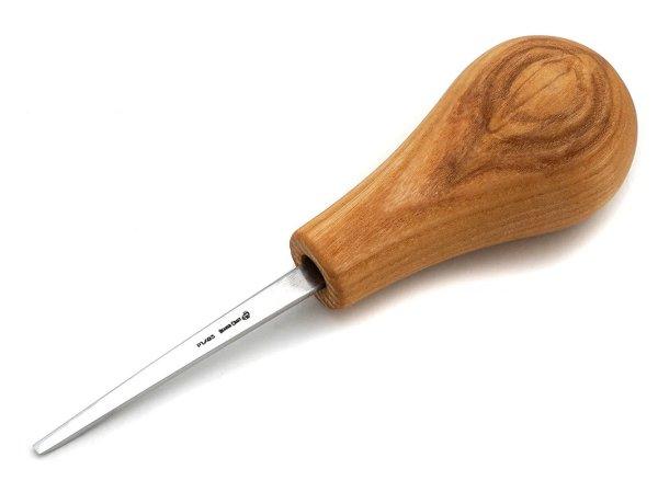 BeaverCraft P1/03 fafaragó véső egyenes - lapos, 3 mm