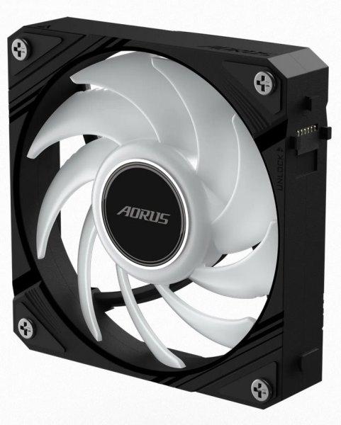 Gigabyte AORUS EZ CHAIN FAN 120, ARGB, black
