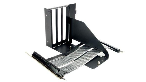 InWin PCI-E 4.0x16 Riser Cable & Bracket (Vertically Mount GPU Adapter) - PC