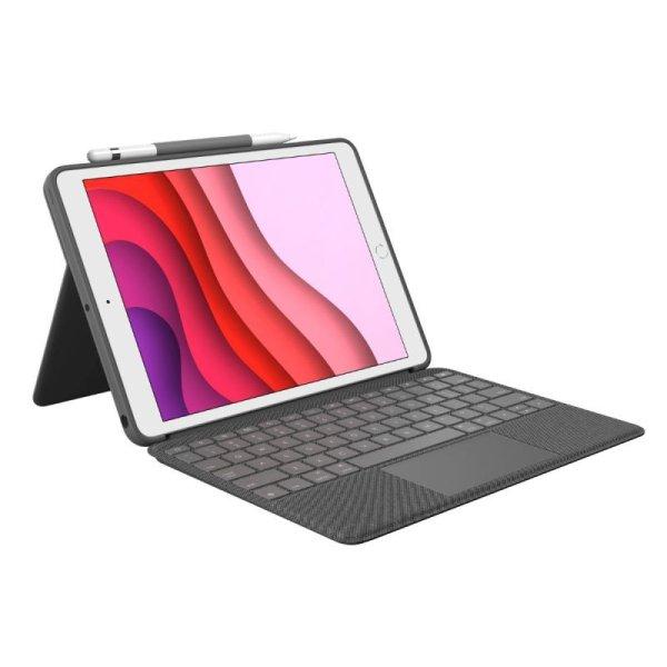 Logitech COMBO TOUCH  iPad (7., 8. és 9.gen) - GRAPHITE - UK