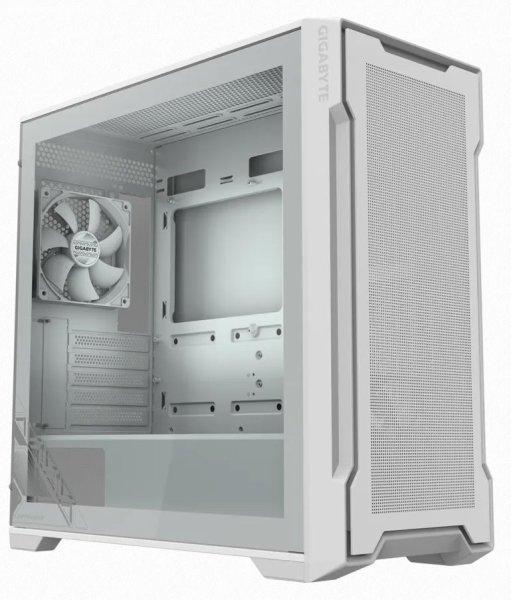 Gigabyte case C102 GLASS ICE, mATX, Mid Tower, white