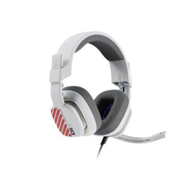 Logitech ASTRO A10 - vezetékes gamer fejhallgató - fehér - PlayStation