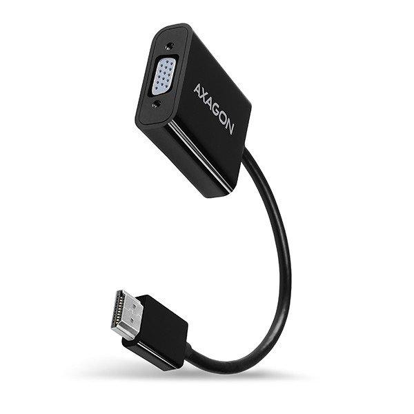 AXAGON RVH-VGAN, HDMI -> VGA redukció / adapter, FullHD, audio kimenet, micro
USB csatlakozó