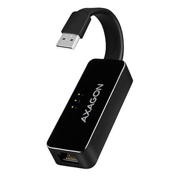 AXAGON ADE-XR, USB 2.0 - külső Fast Ethernet adapter, auto install
