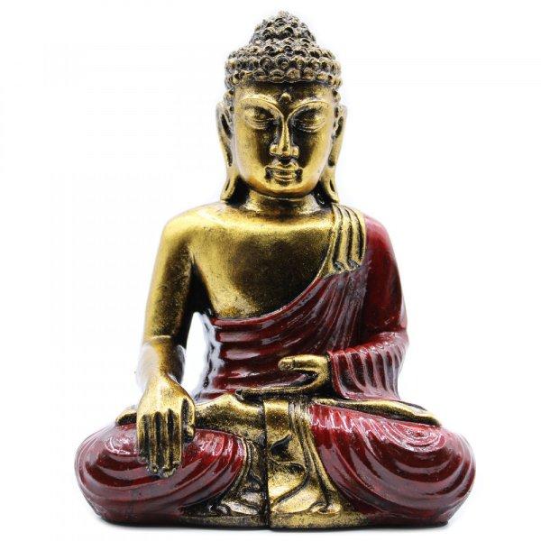 Buddha piros és arany - nagy