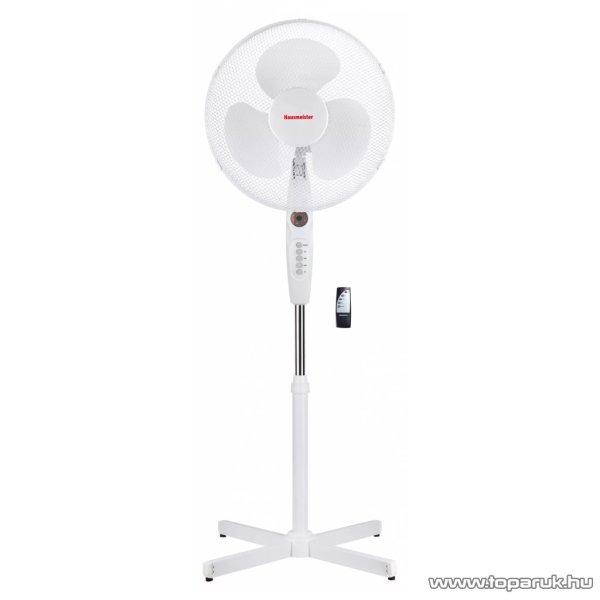 Hausmeister HM 8503 Álló ventilátor távirányítóval, 40 cm átmérő,
fehér, 40 W