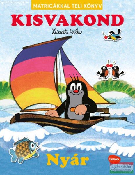 Zdenek Miler - Kisvakond - Nyár - Matricákkal teli könyv