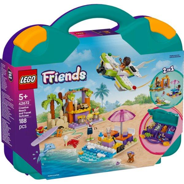 LEGO Friends 42672 Kreatív tengerparti bőrönd