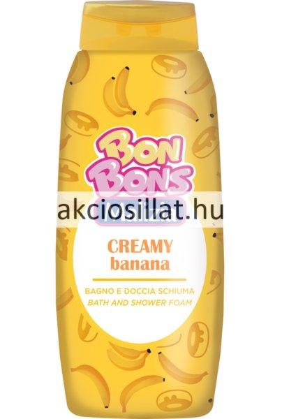 Malizia Bon Bons Creamy Banana hab és tusfürdő 500ml
