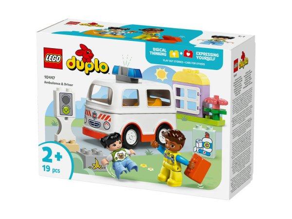 LEGO DUPLO Town 10447 Mentőautó és mentősofőr