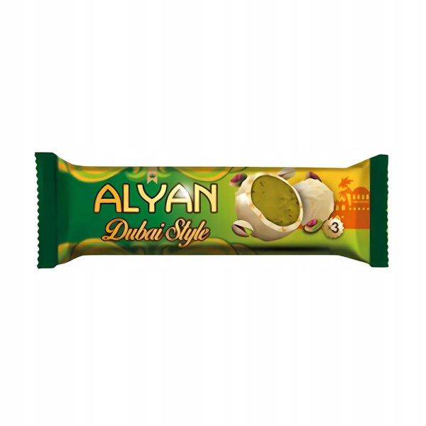 Alyan Dubai Stílusú pisztáciás fehér csokoládés trüffel golyó 39g