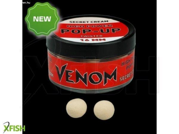 Feedermánia Venom High Power Pop-Up Boilie 16 Mm Secret Cream