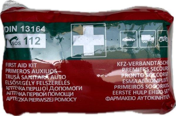 Mentődoboz b jelü gyöngyvászon tasakban eu / din13164 szabvány
elsősegélydoboz felszerelés