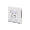 DIGITUS DN-9008-1 CAT6A Class EA 2x RJ45 sllyesztett fali a