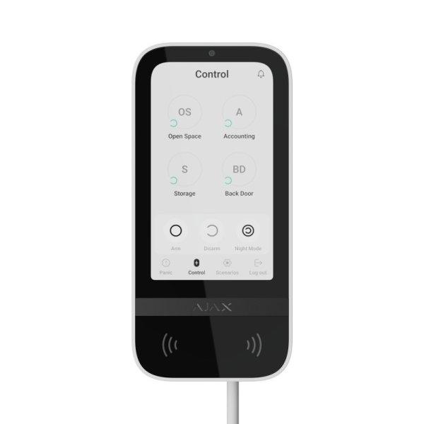Ajax - KEYPAD-TOUCHSCREEN-FIBRA-WHITE