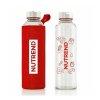 NUTREND GLASS BOTTLE RED WITH COVER - 800ml - 2019