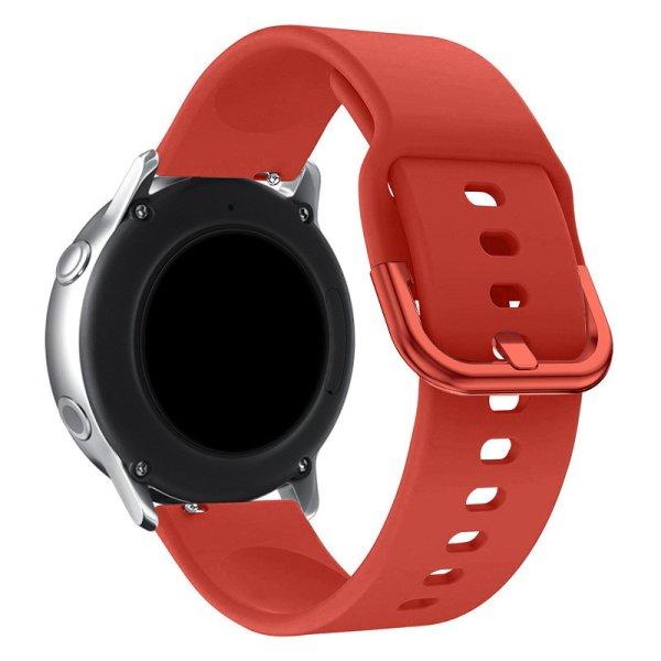 Szilikon szíj TYS okosórához univerzális 20mm piros