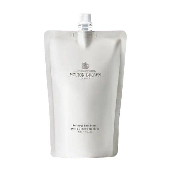 Molton Brown Csere fürdő és zuhanyzselé utántöltő Re-Charge Black Pepper
(Bath & Shower Gel Refill) 400 ml