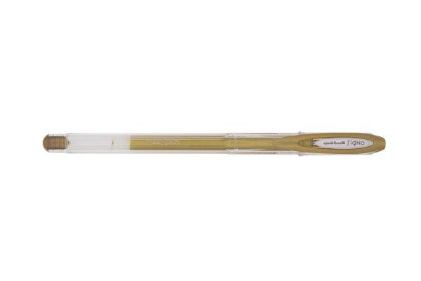 Zselés Toll Uni UM-120SP (0,7 mm) csillám arany