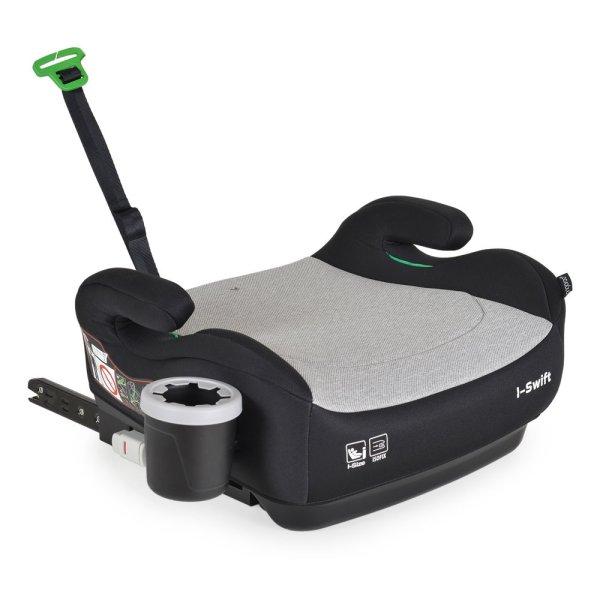 Cangaroo ülésmagasító I-Swift I-Size Isofix pohártartóval 125-150cm
szürke