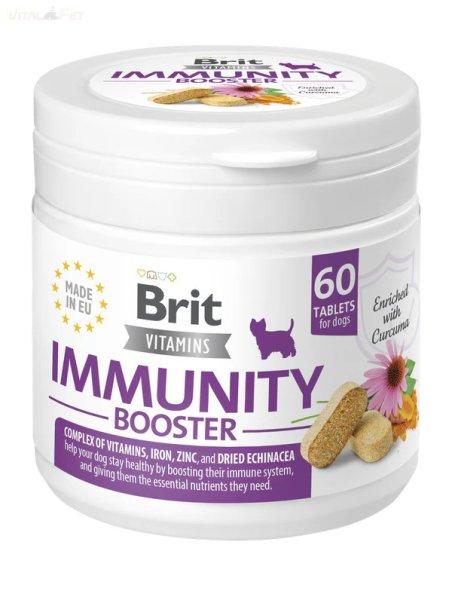 Brit Vitamin 120 g/ 60 tbl Immunity Booster kutyáknak immunrendszerre
élesztővel és algával