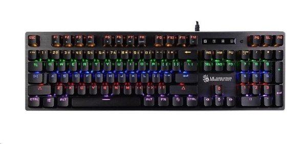 A4TECH BLOODY B760W, MECHANIKUS BILLENTYUZET, RGB, USB, CZ