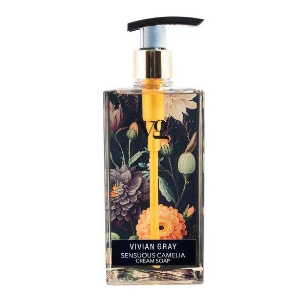 Vivian Gray Krémes folyékony kézszappan Sensuous Camelia (Cream Soap) 350 ml