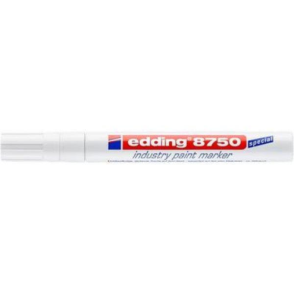 Lakkmarker, 2-4 mm, EDDING, "8750", fehér