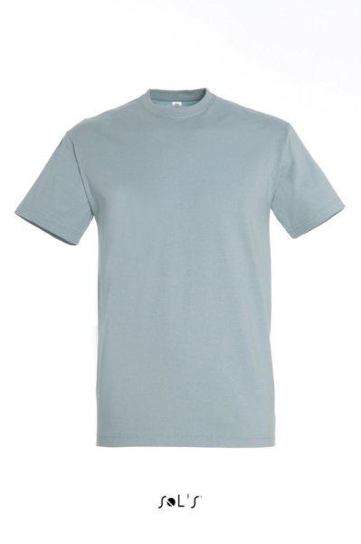 Férfi IMPERIAL környakas rövid ujjú pamut póló, SOL'S SO11500, Ice
Blue-M