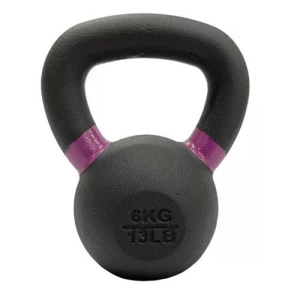 Füles súlyzó - Kettlebell 6 kg, fém PRO-Sport