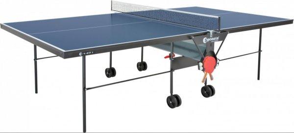 Pingpongasztal, beltéri, kék– SPONETA S1-27i