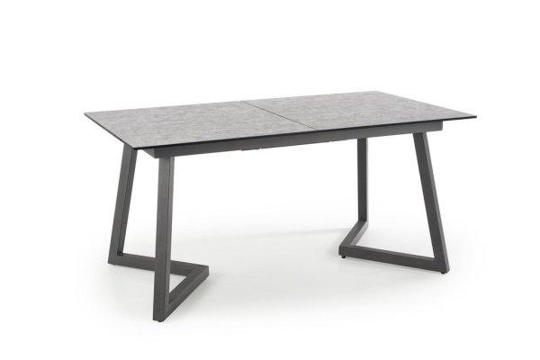 Üveges bővíthető étkezőasztal 160/210 cm, sötétszürke - VICTOIRE -
Butopêa