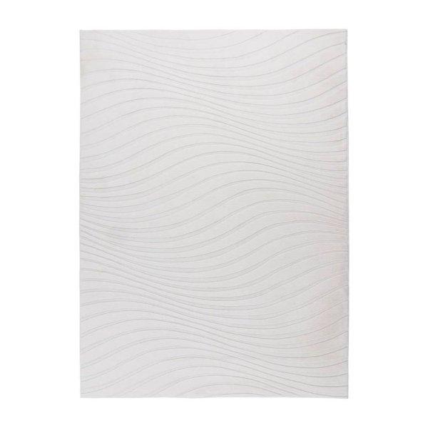 Szőnyeg, hullámmintás, törtfehér, poliészter, 160x230 cm - VOLANTE -
Butopêa