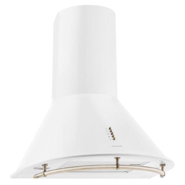 Klarstein Lumio Primo, retro kéményes páraelszívó, 60 cm, 430 m³/ó,
fehér