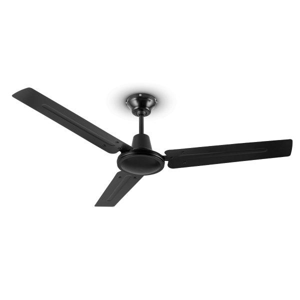 Klarstein Spin Doctor, fekete, 55W, mennyezeti ventilátor, 122cm, 3 kar,
rozsdamentes acél