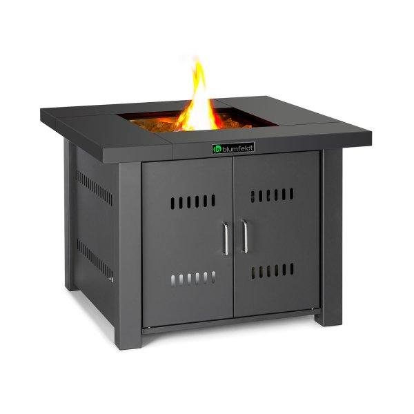 Blumfeldt Sorrento, gáztűzhely asztallal 2 az 1-ben, 13 kW, elektromos
gyújtás, üvegezett kő, acél