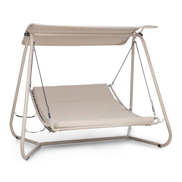 Blumfeldt Garden Grove, kerti hintaágy, swing bed, acél váz, tetővel,
poliészter
