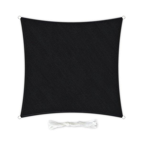 Blumfeldt Négyzet alakú napvitorla, 3 x 3 m, poliészter, légáteresztő
